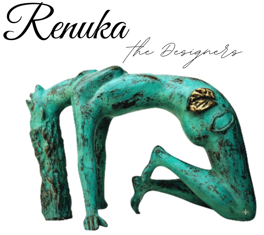 Expansion / Bronze Sculpture / Site Brand Logo for Renuka the Designers - An Exclusive Art Gallery