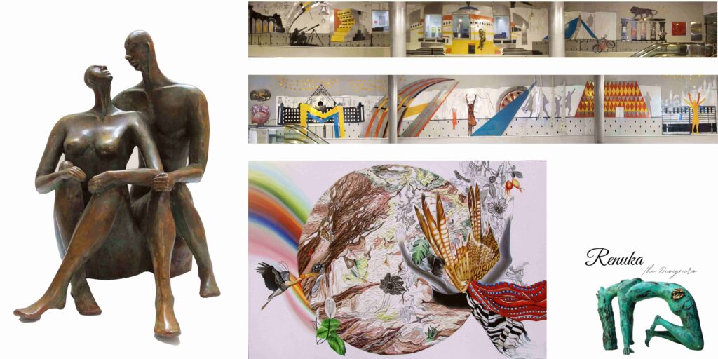 How to choose the right artwork - The right sculpture or oil painting or digital art or a metal installation ? Get the best at Renuka the Designers