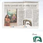 Life Like Portraits with an ability to Soar - Article on Renuka's Show